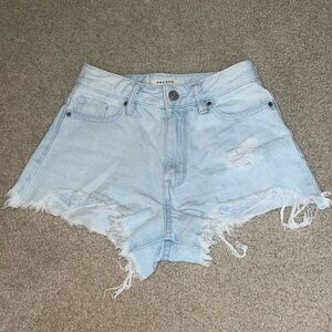 Pacsun high rise festival woman Jean shorts